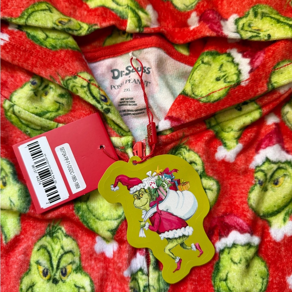 PoshPeanut Grinch Hoodie Pacii NWT Womens XXL - Picture 3 of 4